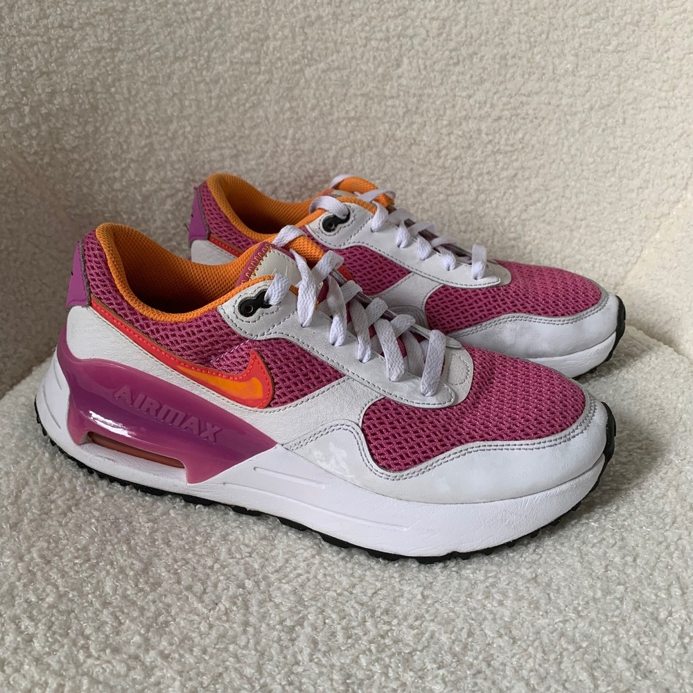 Nike Air Max SYSTM Cosmic Fuchsia Dream FD0825-600 White Pink Sneakers Sz 9